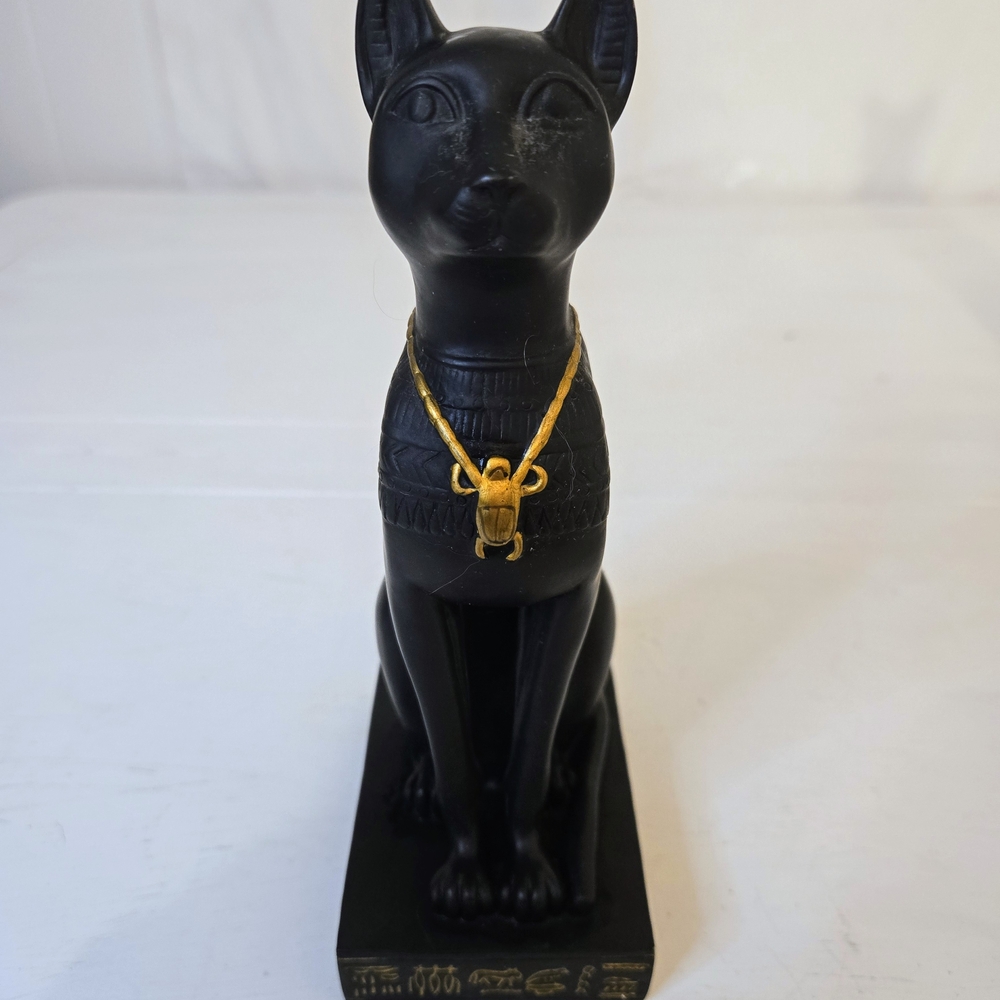Veronese Egyptian Black Cat Sculpture Summit Collection 2000